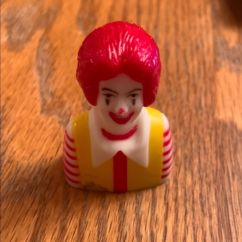McDonald's Red and Yellow Action Figure Playset